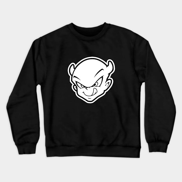 Devilhead Crewneck Sweatshirt by AlchemyStudio